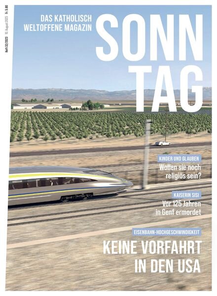 Sonntag – 10 August 2023 Cover