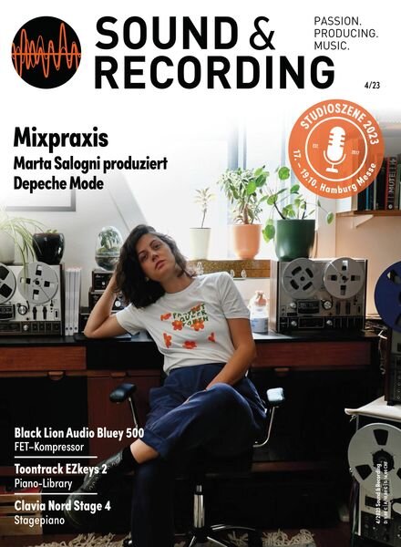 Sound & Recording – Nr 4 2023 Cover