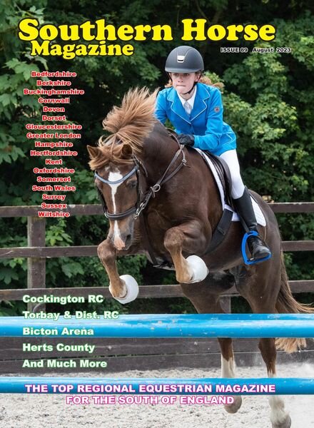 Southern Horse Magazine – August 2923 Cover