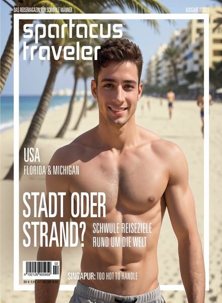 Spartacus Traveler – Juli 2023 Cover
