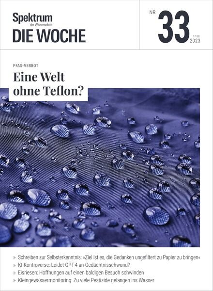 Spektrum Die Woche – 18 August 2023 Cover