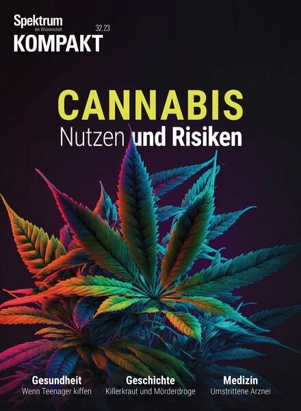 Spektrum Kompakt – Cannabis Nutzen und Risiken – 15 August 2023 Cover