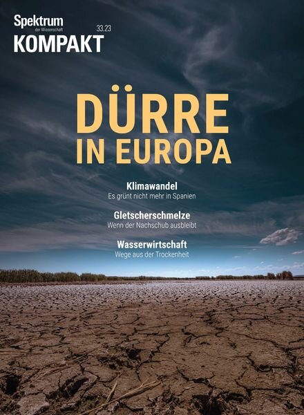 Spektrum Kompakt – Durre in Europa – 22 August 2023 Cover