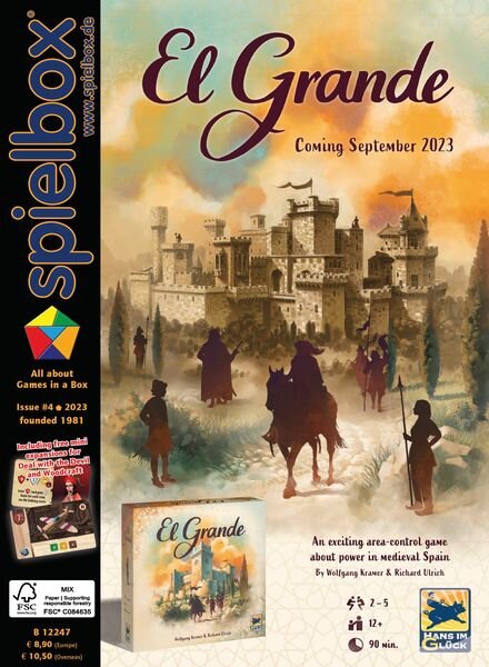 Spielbox English Edition – September 2023 Cover