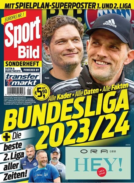 Sport Bild Sonderheft – 27 Juli 2023 Cover