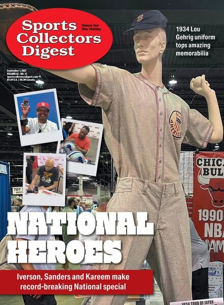 Sports Collectors Digest – September 1 2023 Cover