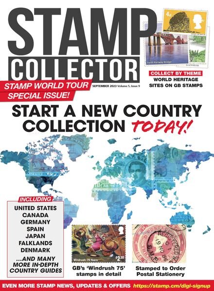 Stamp Collector – September 2023 Cover