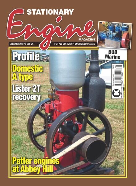 Stationary Engine – August 2023 Cover
