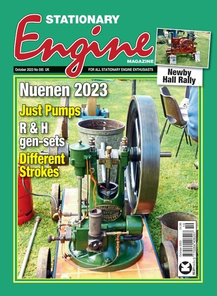 Stationary Engine – October 2023 Cover