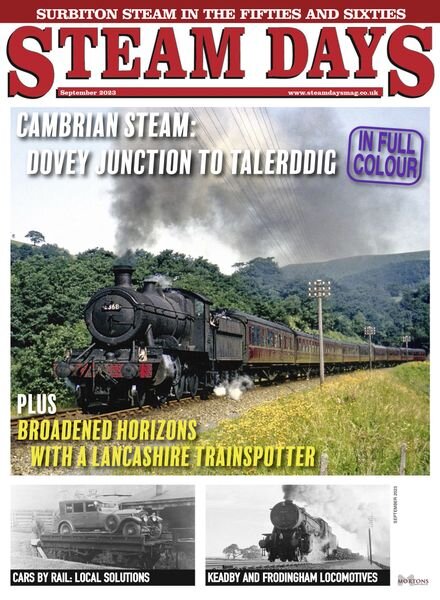 Steam Days – September 2023 Cover