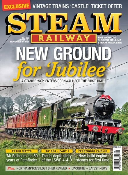 Steam Railway – Issue 548 – August 2023 Cover