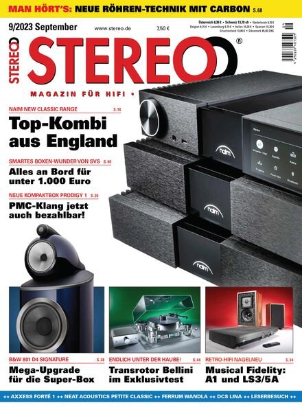 Stereo – September 2023 Cover