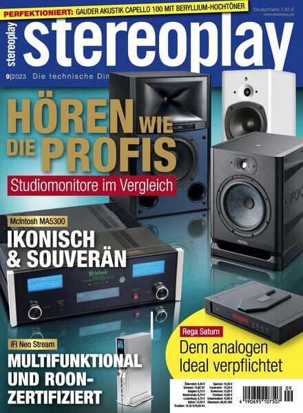Stereoplay – September 2023 Cover