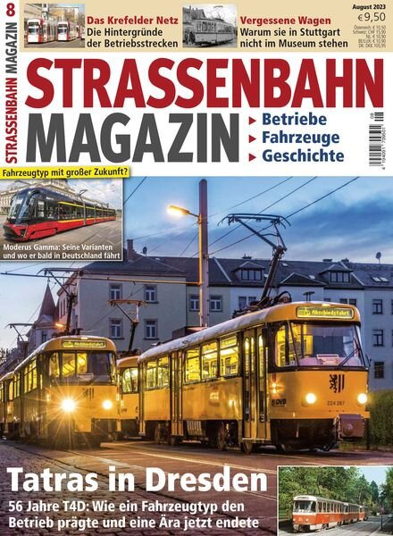 Strassenbahn Magazin – August 2023 Cover