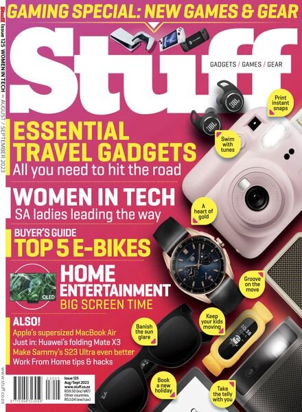 Stuff South Africa – August-September 2023 Cover