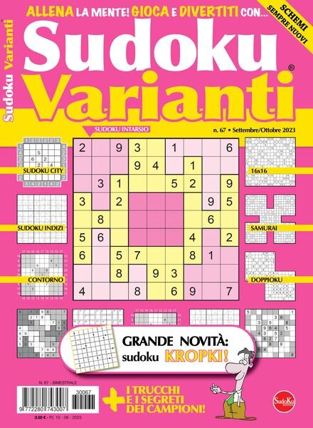 Sudoku Varianti – Settembre-Ottobre 2023 Cover
