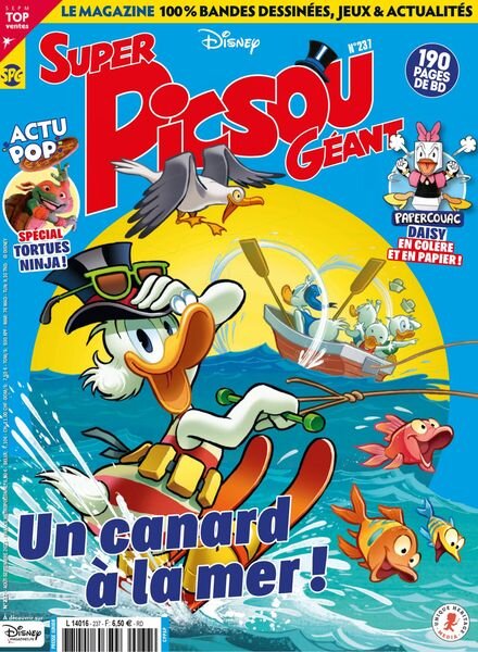 Super Picsou Geant – Aout-Septembre 2023 Cover