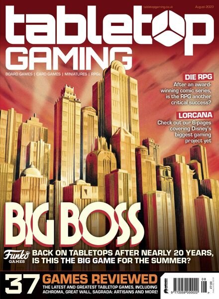 Tabletop Gaming – Issue 81 – August 2023 Cover
