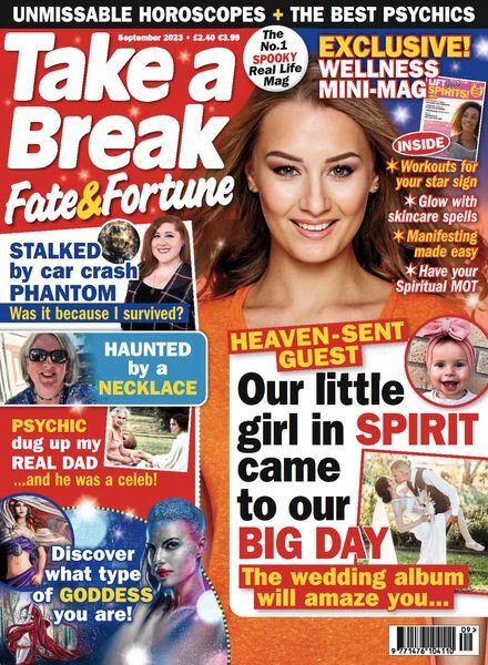 Take a Break Fate & Fortune – September 2023 Cover