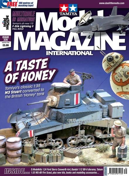 Tamiya Model Magazine – Issue 335 – September 2023 Cover