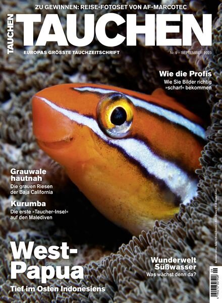 Tauchen – September 2023 Cover