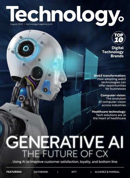 Technology Magazine – August 2023 Cover