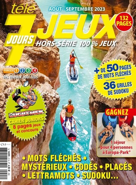 Tele 7 Jours Jeux – Aout-Septembre 2023 Cover