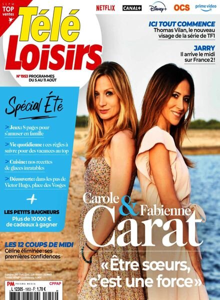 Tele Loisirs – 31 Juillet 2023 Cover