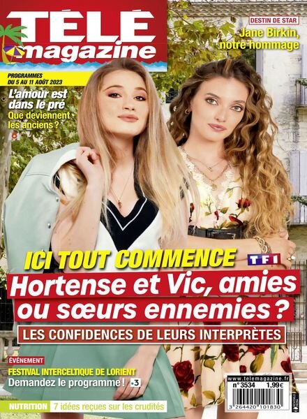 Tele Magazine – 5 Aout 2023 Cover