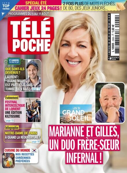 Tele Poche – 5 Aout 2023 Cover