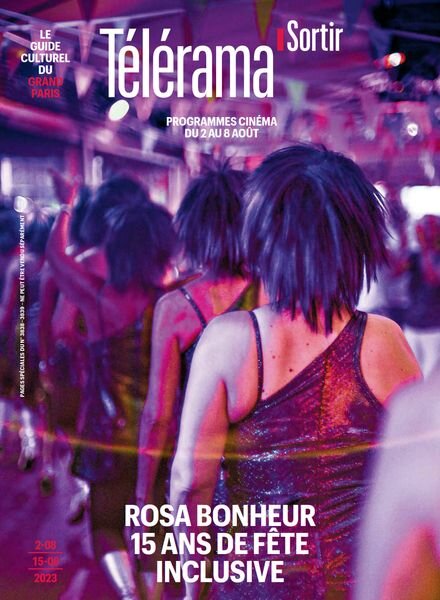 Telerama Sortir – 2 Aout 2023 Cover