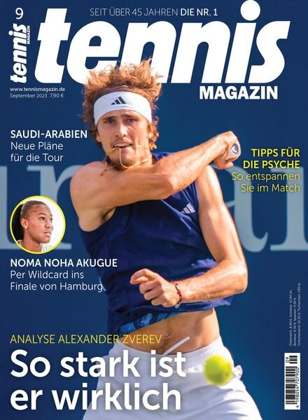 Tennis Magazin – September 2023 Cover