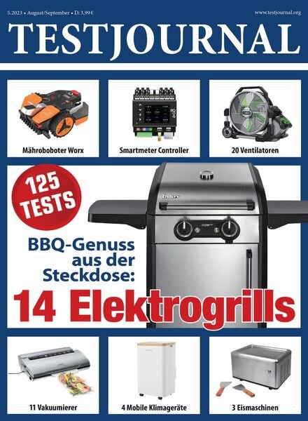 TESTJOURNAL – Juli 2023 Cover