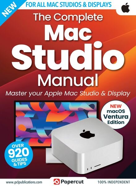 The Complete Mac Studio Manual – August 2023 Cover