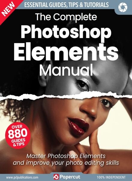 The Complete Photoshop Elements Manual – Issue 3 – July 2023 Cover