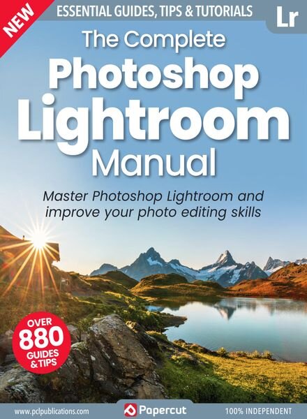 The Complete Photoshop Lightroom Manual – Issue 3 – July 2023 Cover