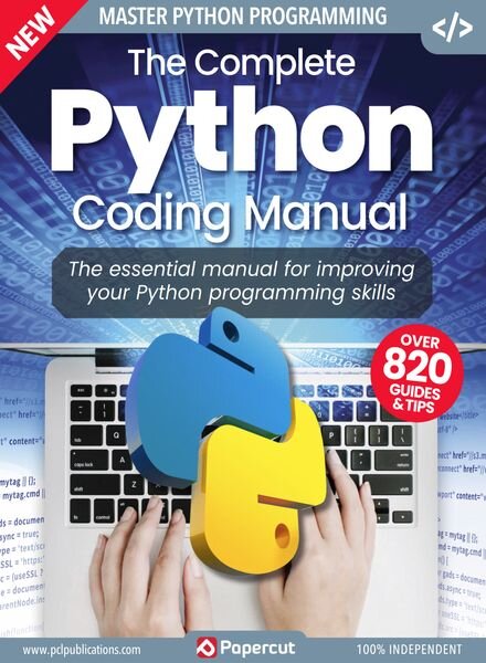 The Complete Python Coding Manual – July 2023 Cover