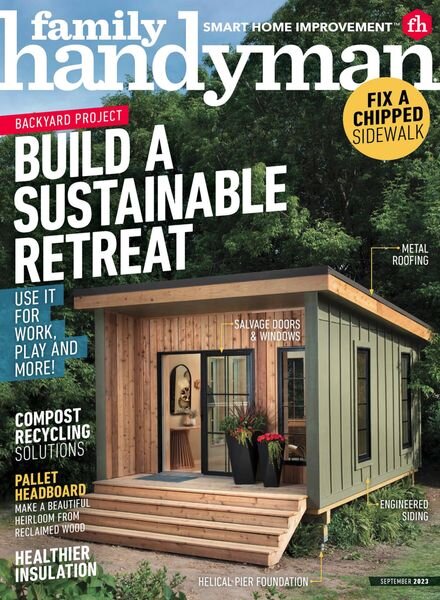 The Family Handyman – September 2023 Cover