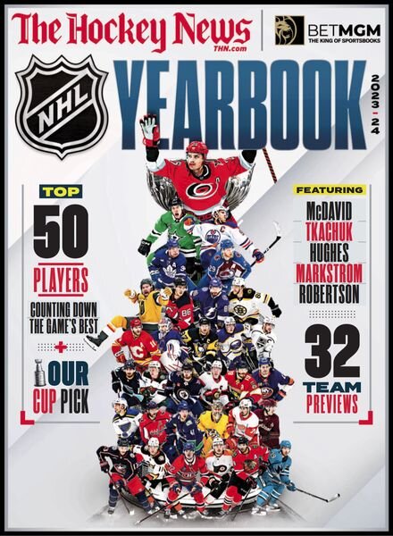 The Hockey News – Yearbook 2023 Cover