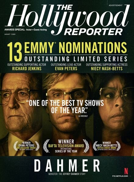 The Hollywood Reporter – Awards Special 22C – August 7 2023 Cover
