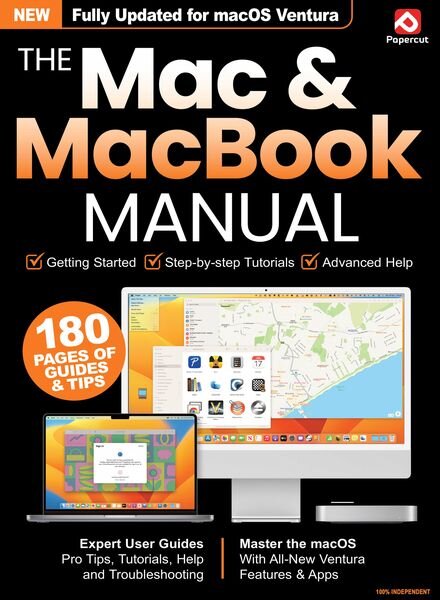 The Mac & MacBook Manual – August 2023 Cover