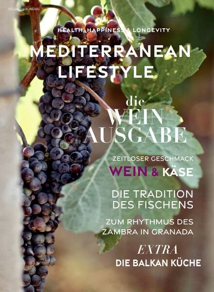 The Mediterranean Lifestyle Deutsche Ausgabe N 25 – August 2023 Cover
