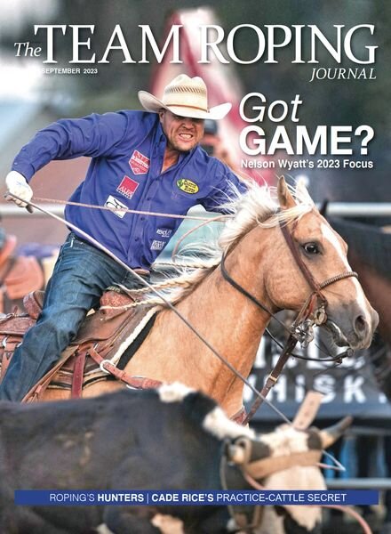 The Team Roping Journal – September 2023 Cover