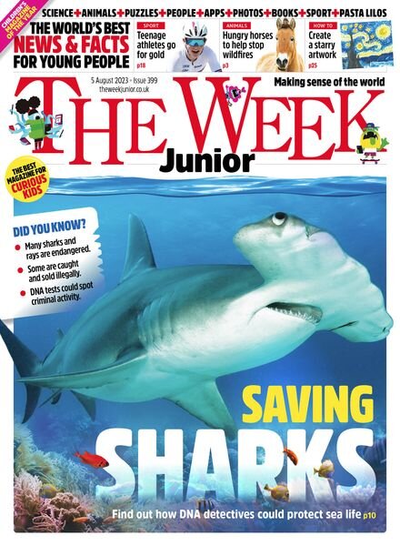 The Week Junior UK – Issue 399 – 5 August 2023 Cover
