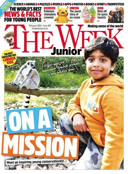 The Week Junior UK – Issue 401 – 19 August 2023 Cover