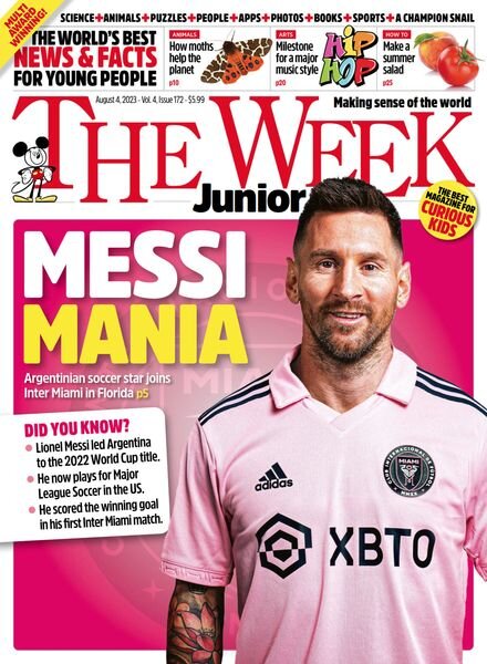 The Week Junior USA – Issue 172 – August 4 2023 Cover