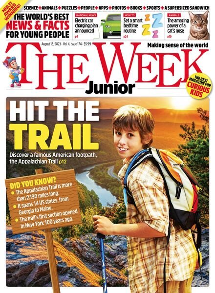 The Week Junior USA – Issue 174 – August 18 2023 Cover
