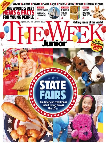 The Week Junior USA – Issue 175 – August 25 2023 Cover