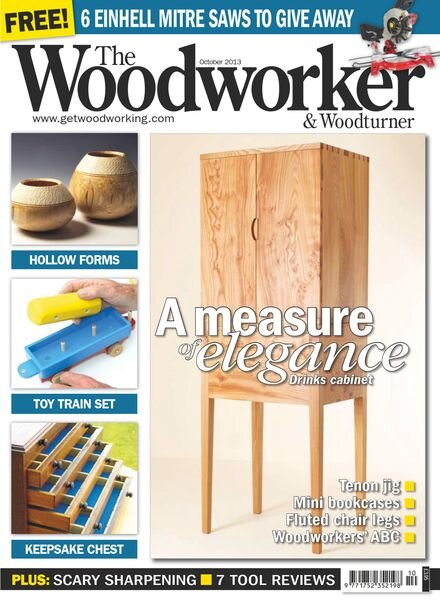 The Woodworker & Woodturner – October 2013 Cover