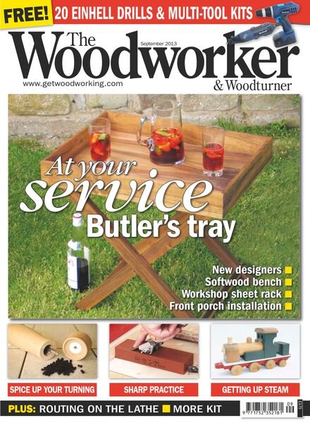The Woodworker & Woodturner – September 2013 Cover